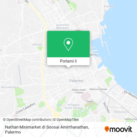 Mappa Nathan Minimarket di Soosai Amirthanathan