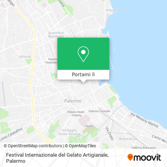 Mappa Festival Internazionale del Gelato Artigianale