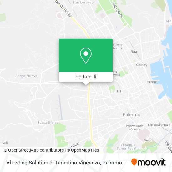 Mappa Vhosting Solution di Tarantino Vincenzo