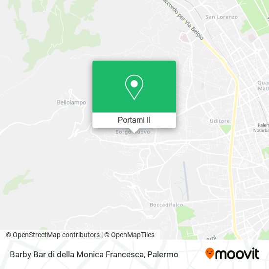 Mappa Barby Bar di della Monica Francesca