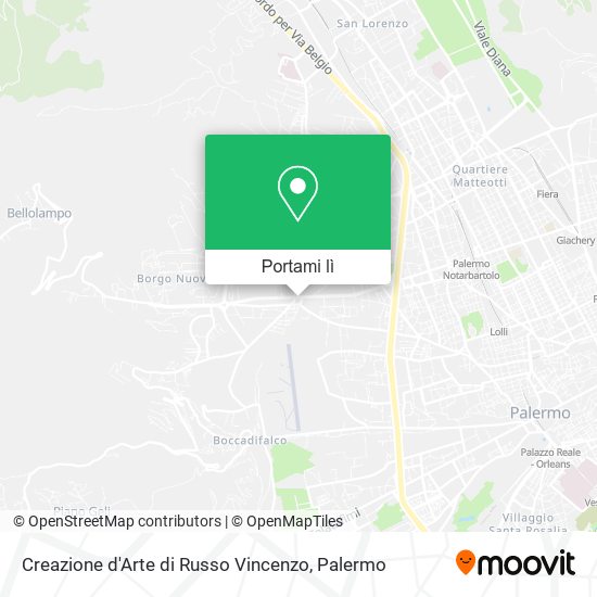 Mappa Creazione d'Arte di Russo Vincenzo
