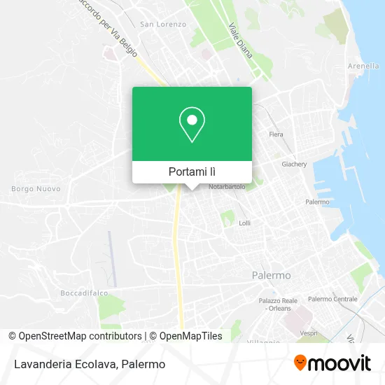 Mappa Lavanderia Ecolava