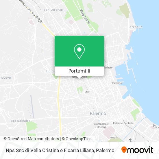 Mappa Nps Snc di Vella Cristina e Ficarra Liliana