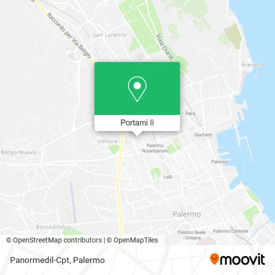 Mappa Panormedil-Cpt