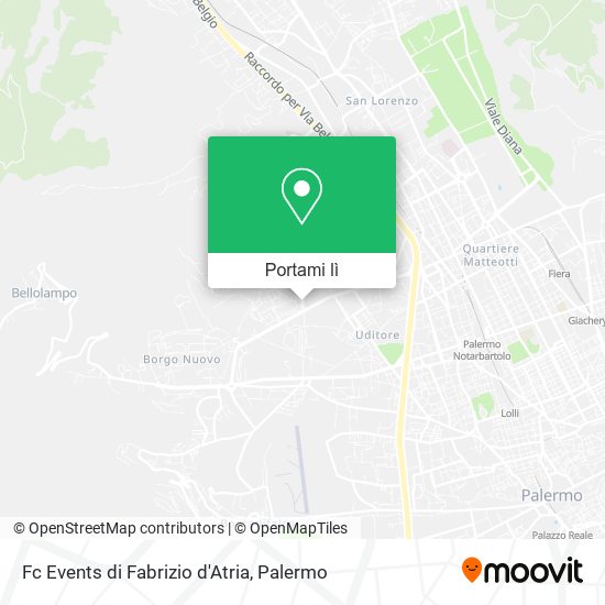 Mappa Fc Events di Fabrizio d'Atria