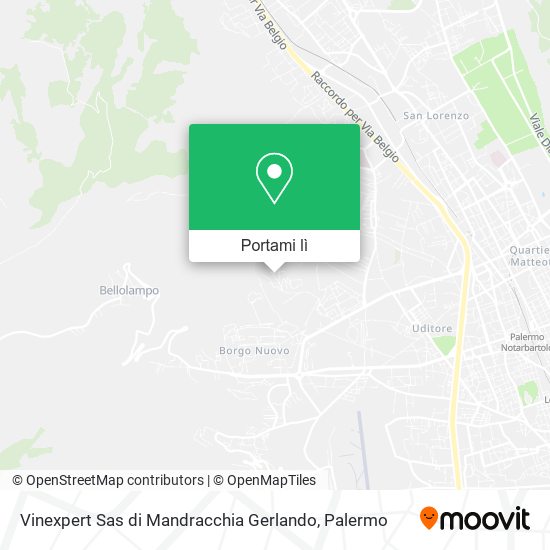 Mappa Vinexpert Sas di Mandracchia Gerlando