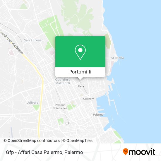 Mappa Gfp - Affari Casa Palermo