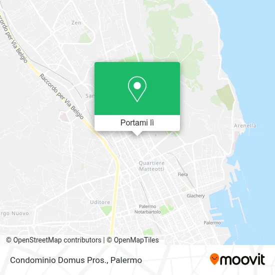 Mappa Condominio Domus Pros.