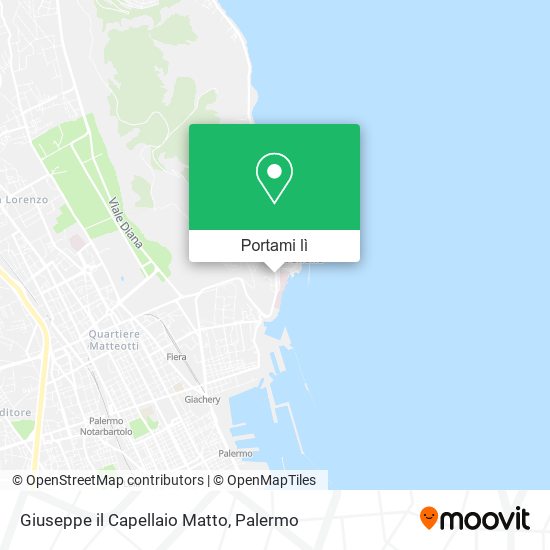 Mappa Giuseppe il Capellaio Matto