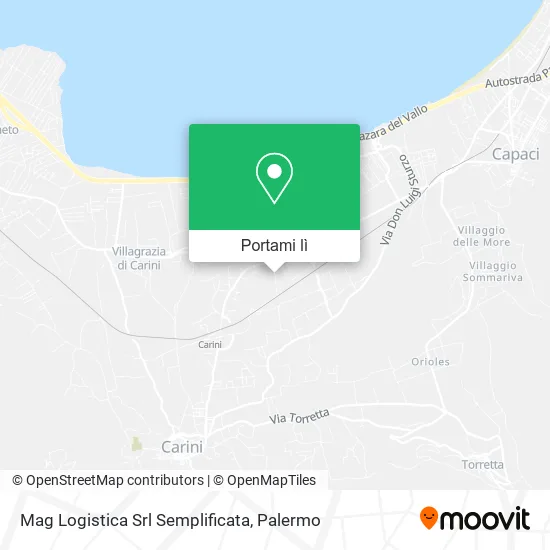 Mappa Mag Logistica Srl Semplificata