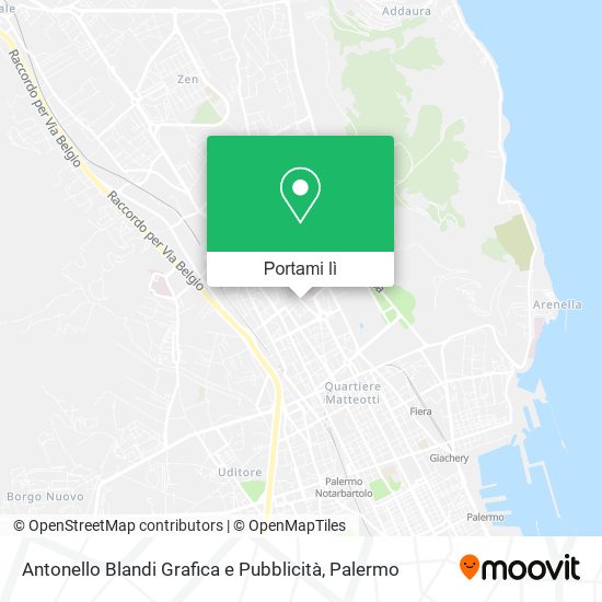 Mappa Antonello Blandi Grafica e Pubblicità