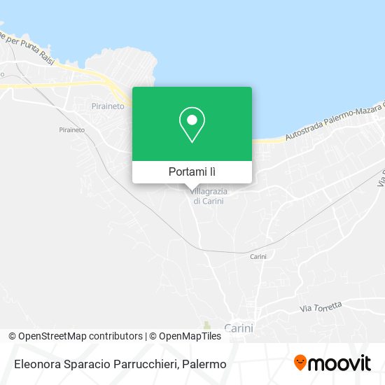 Mappa Eleonora Sparacio Parrucchieri