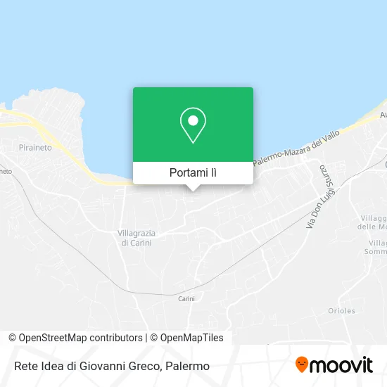 Mappa Rete Idea di Giovanni Greco