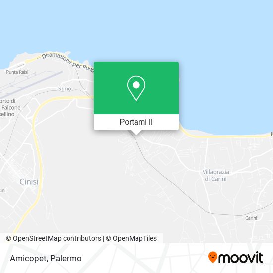 Mappa Amicopet