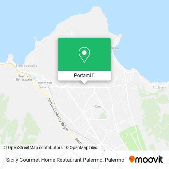 Mappa Sicily Gourmet Home Restaurant Palermo