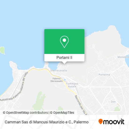Mappa Camman Sas di Mancusi Maurizio e C.