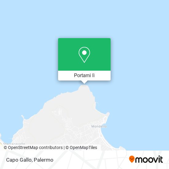 Mappa Capo Gallo