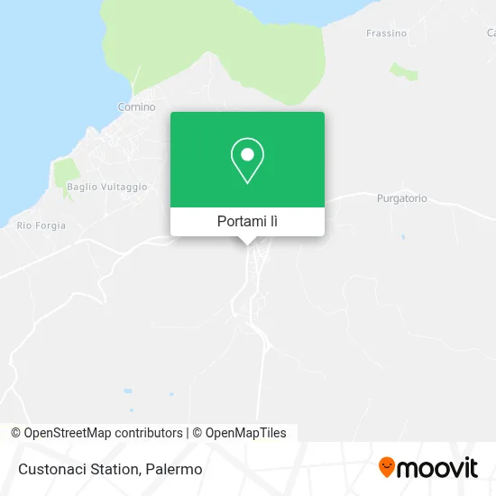 Mappa Custonaci Station