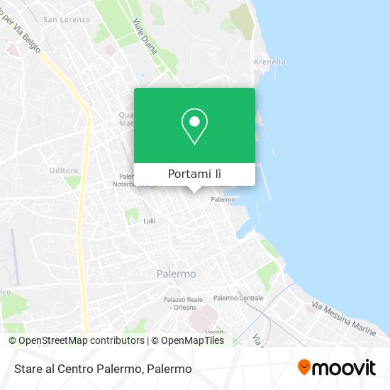 Mappa Stare al Centro Palermo