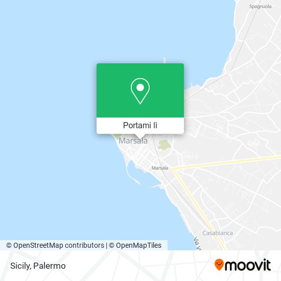 Mappa Sicily