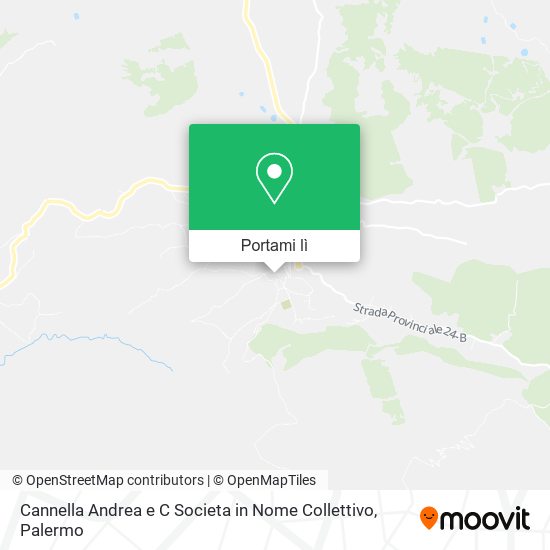 Mappa Cannella Andrea e C Societa in Nome Collettivo