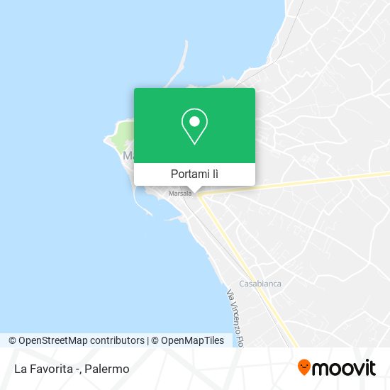 Mappa La Favorita -