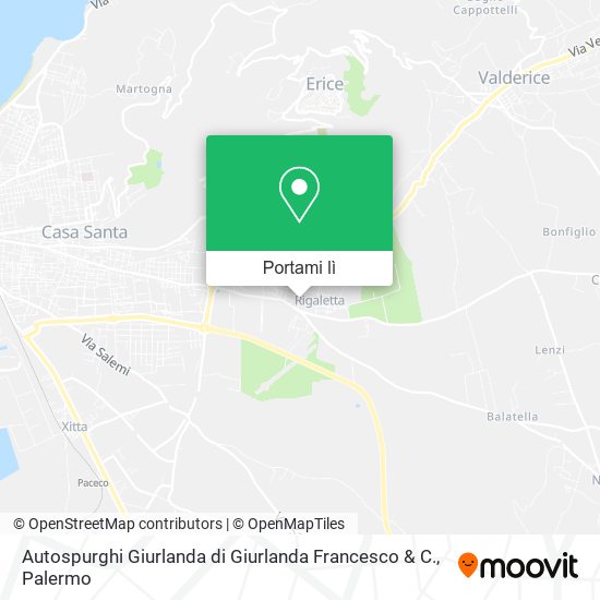 Mappa Autospurghi Giurlanda di Giurlanda Francesco & C.