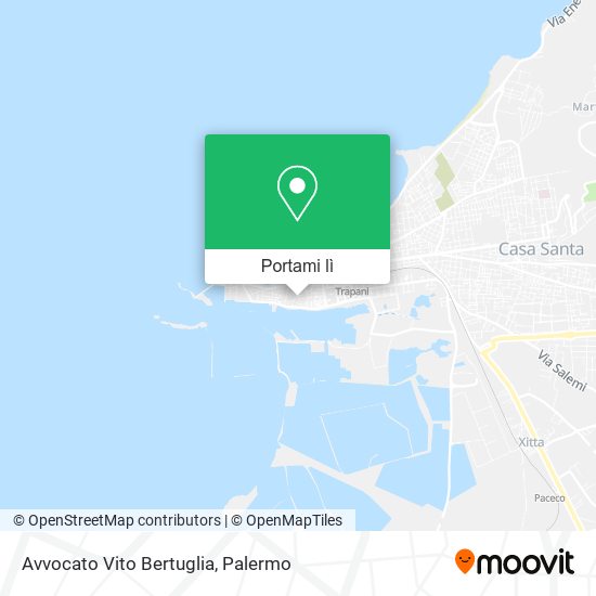 Mappa Avvocato Vito Bertuglia