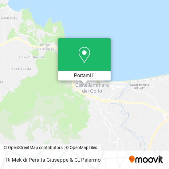 Mappa Ri.Mek di Peralta Giuseppe & C.