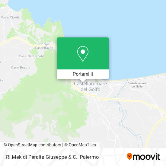 Mappa Ri.Mek di Peralta Giuseppe & C.