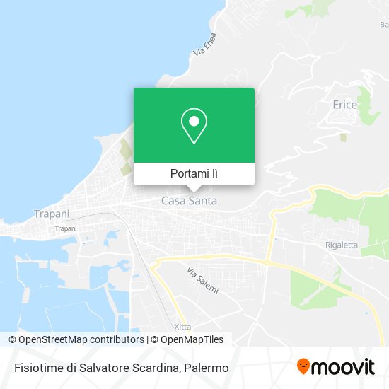 Mappa Fisiotime di Salvatore Scardina