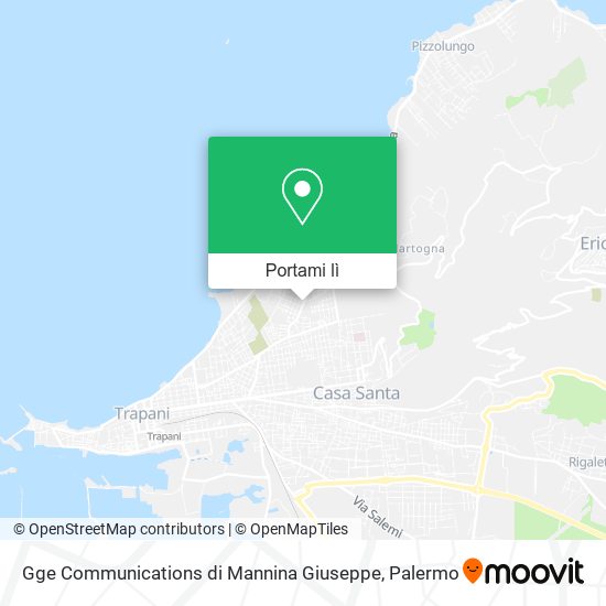 Mappa Gge Communications di Mannina Giuseppe