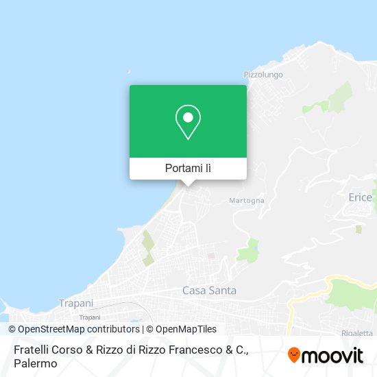 Mappa Fratelli Corso & Rizzo di Rizzo Francesco & C.