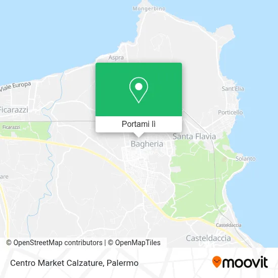 Mappa Centro Market Calzature