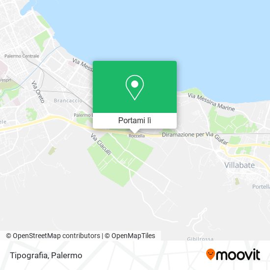 Mappa Tipografia