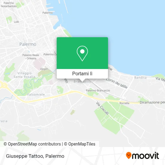 Mappa Giuseppe Tattoo