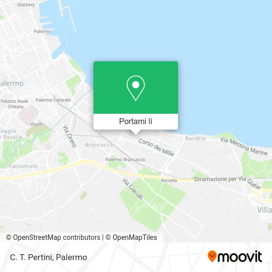 Mappa C. T. Pertini