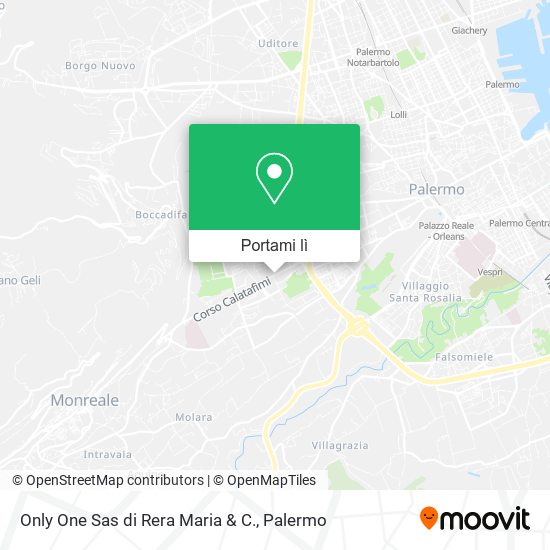 Mappa Only One Sas di Rera Maria & C.
