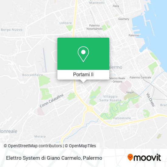 Mappa Elettro System di Giano Carmelo