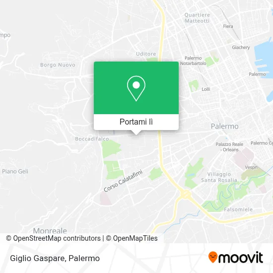 Mappa Giglio Gaspare