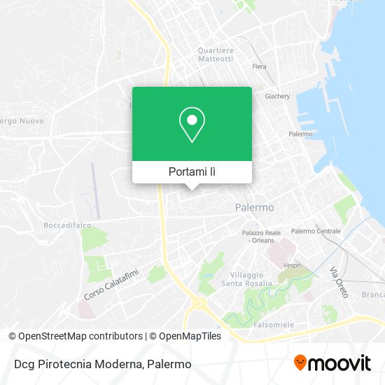 Mappa Dcg Pirotecnia Moderna