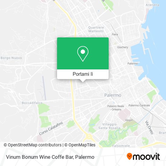 Mappa Vinum Bonum Wine Coffe Bar