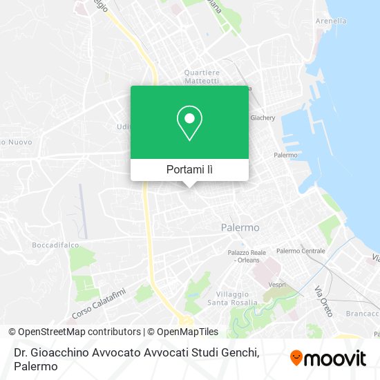 Mappa Dr. Gioacchino Avvocato Avvocati Studi Genchi