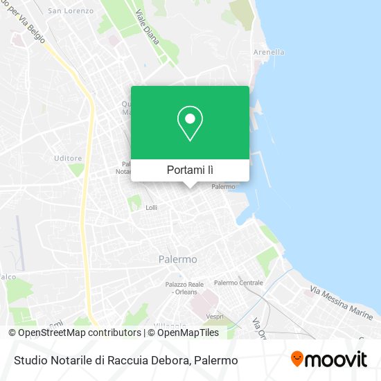 Mappa Studio Notarile di Raccuia Debora
