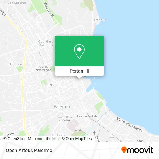 Mappa Open Artour