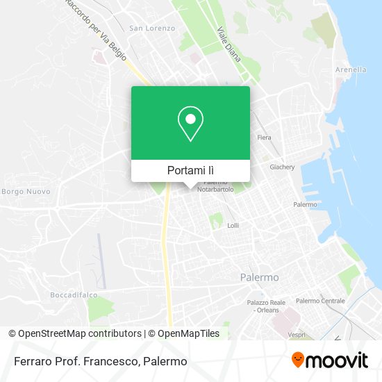 Mappa Ferraro Prof. Francesco