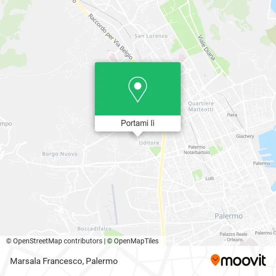 Mappa Marsala Francesco