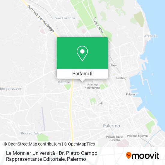 Mappa Le Monnier Università - Dr. Pietro Campo Rappresentante Editoriale