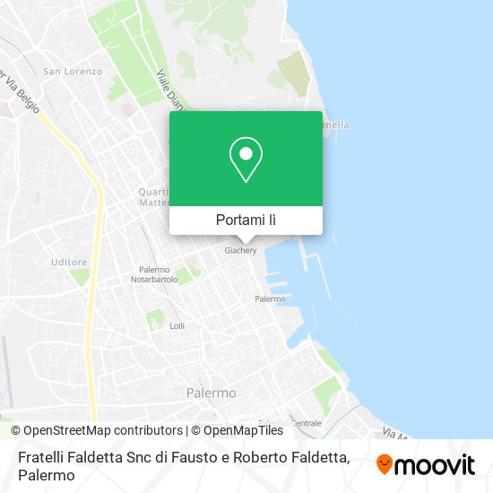 Mappa Fratelli Faldetta Snc di Fausto e Roberto Faldetta
