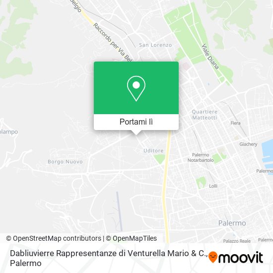 Mappa Dabliuvierre Rappresentanze di Venturella Mario & C.